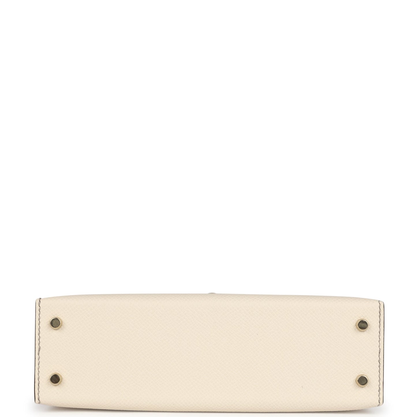 Special Order (HSS) Kelly Sellier 20 Craie and Gris Asphalte Epsom Permabrass Hardware