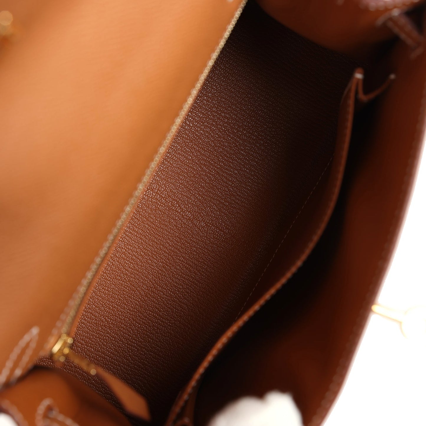 Kelly Sellier 25 Gold Epsom Gold Hardware