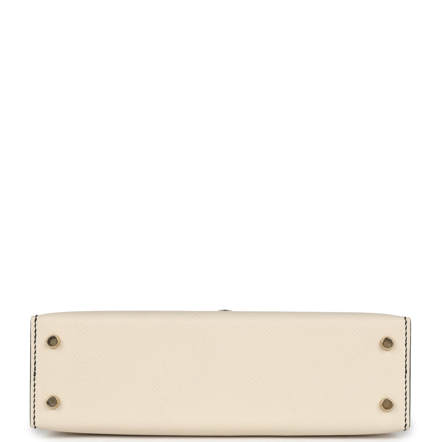 Special Order (HSS) Kelly Sellier 20 Craie and Black Epsom Permabrass Hardware