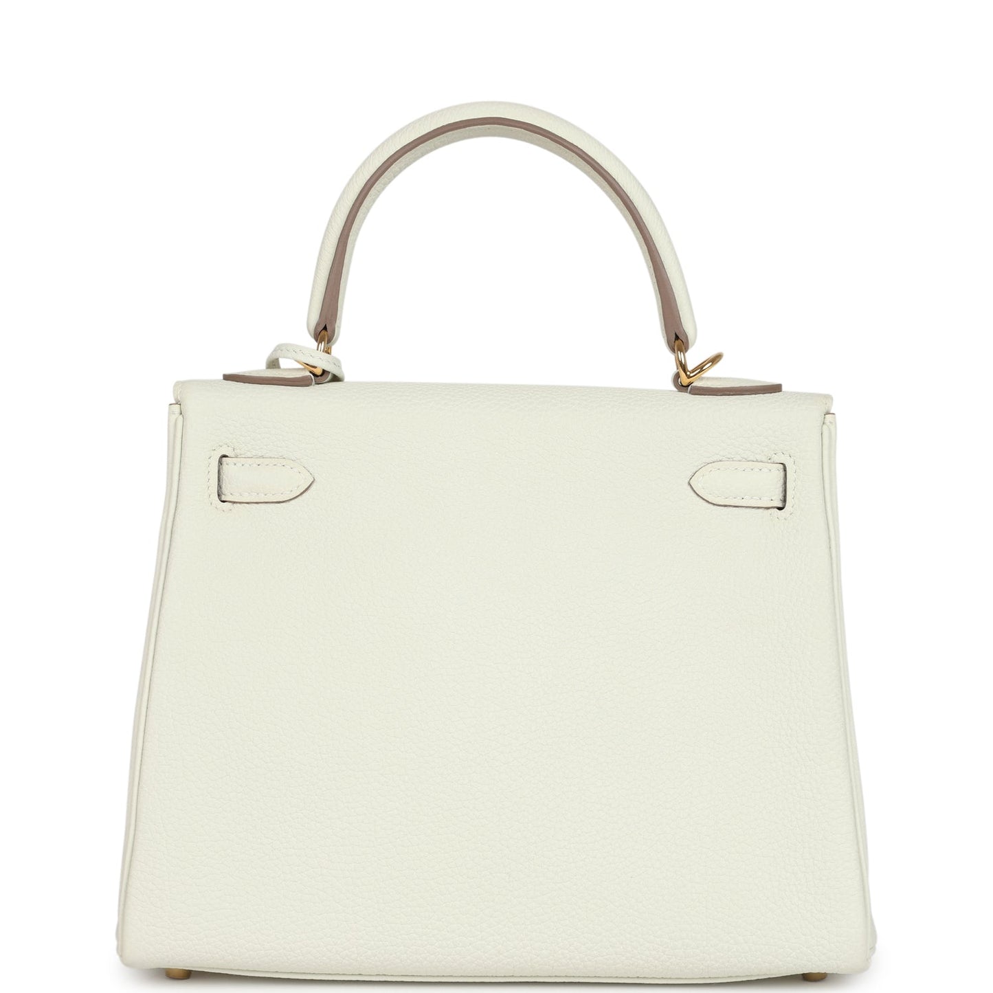 Hermes Kelly Retourne 25 Mushroom Togo Gold Hardware