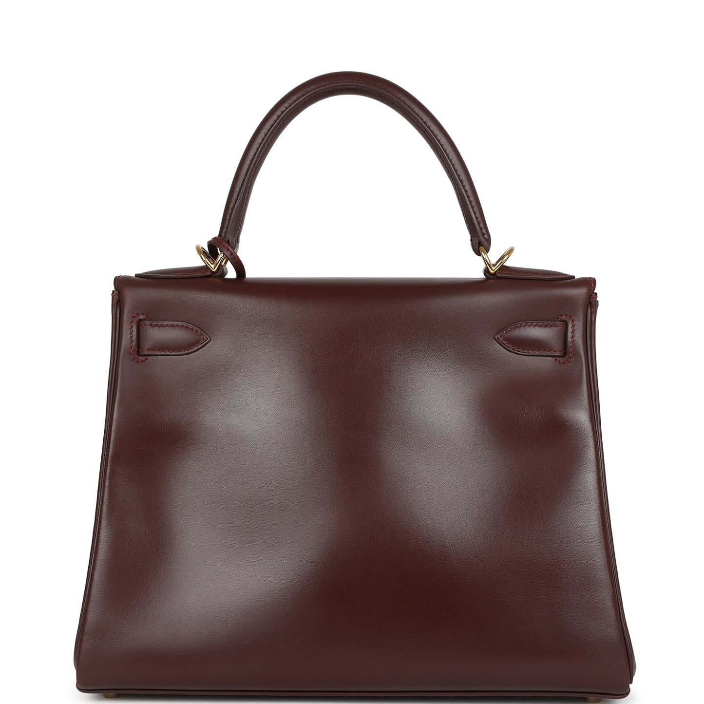 Vintage Kelly Retourne 28 Noisette Box Gold Hardware