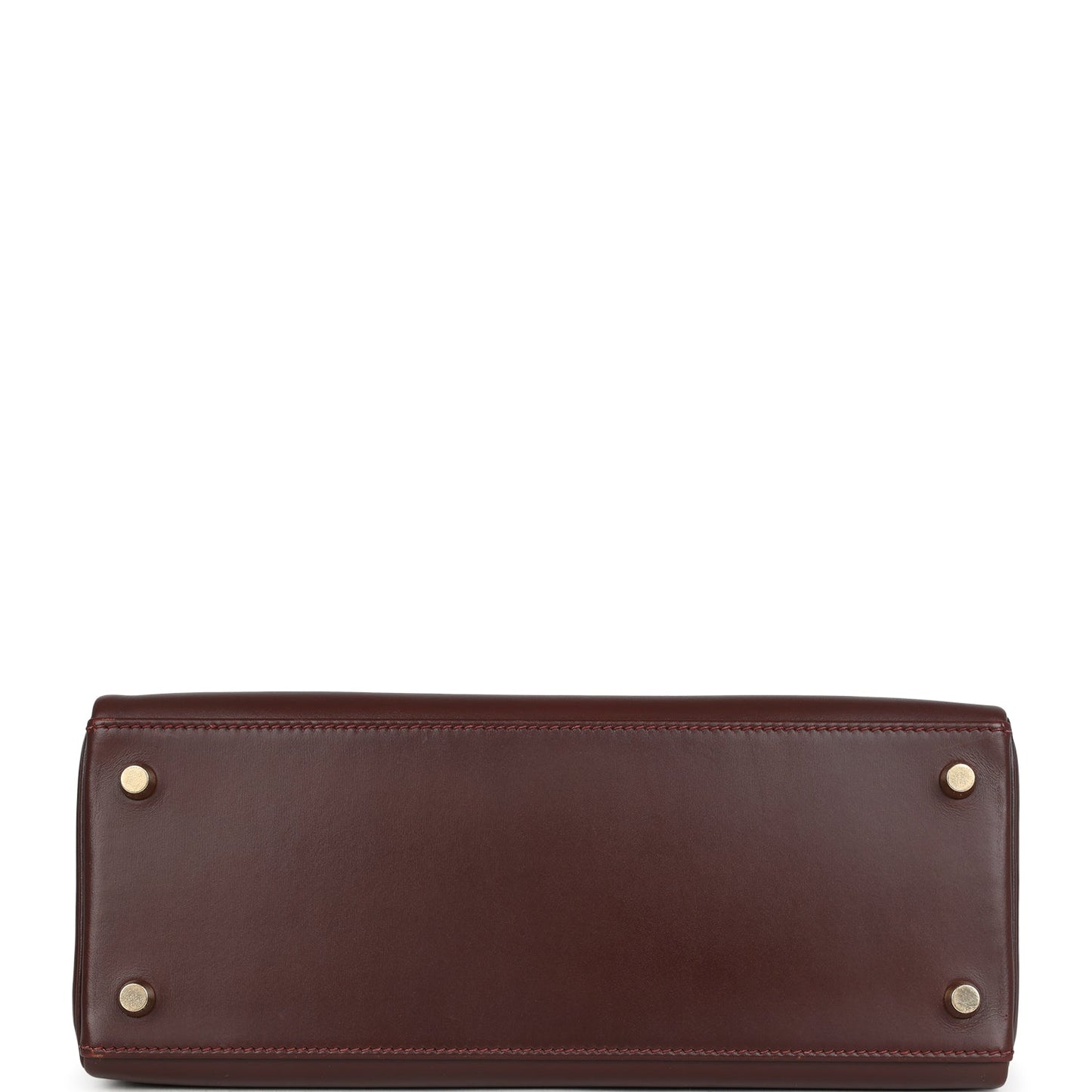 Vintage Kelly Retourne 28 Noisette Box Gold Hardware