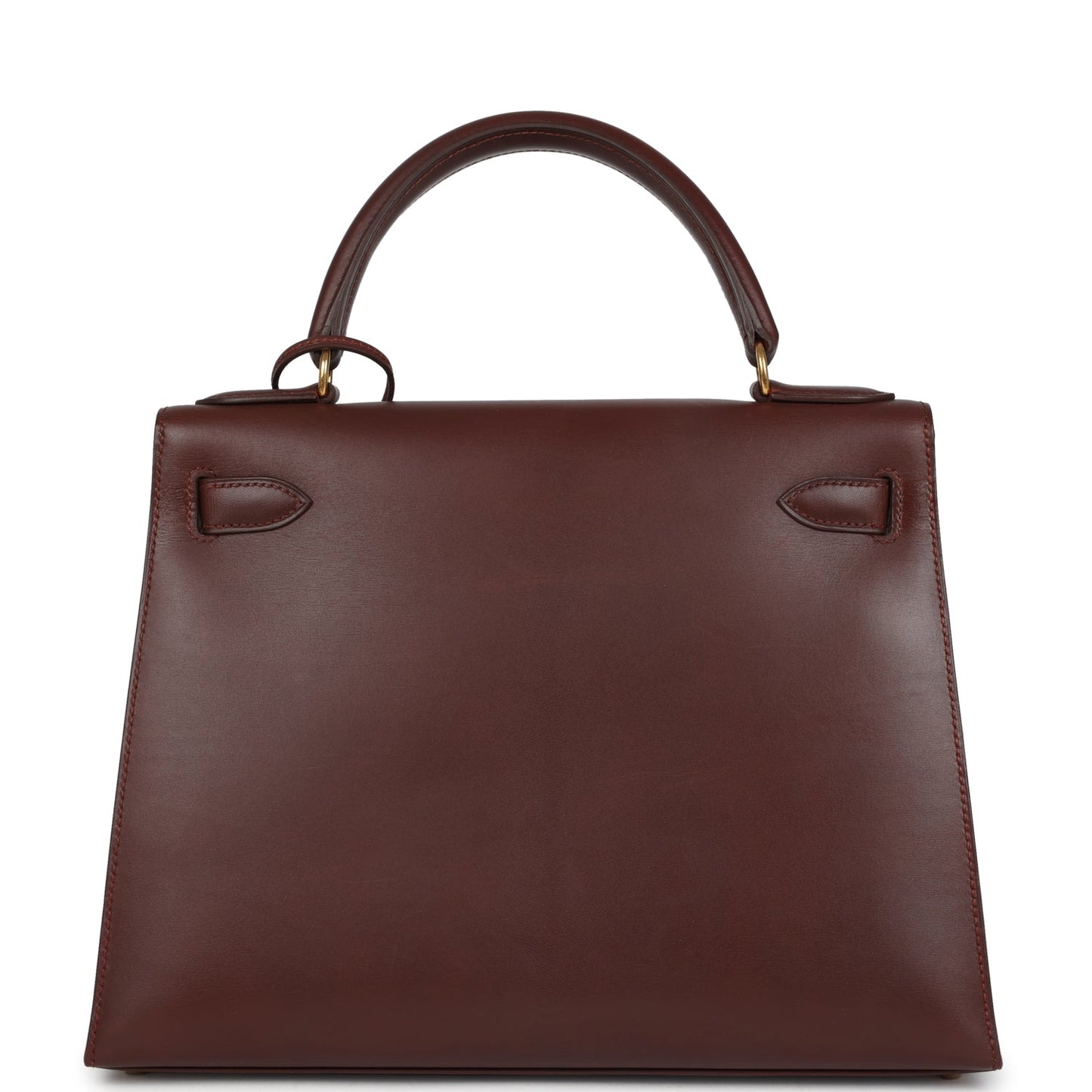 Vintage Kelly Sellier 28 Noisette Box Gold Hardware