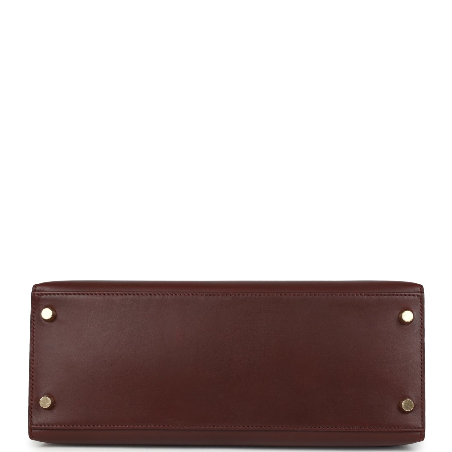 Vintage Kelly Sellier 28 Noisette Box Gold Hardware