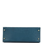 Kelly Sellier 28 Cobalt Ostrich Gold Hardware