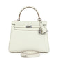 Hermes Kelly Retourne 25 Mushroom Togo Palladium Hardware
