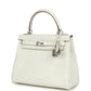 Hermes Kelly Retourne 25 Mushroom Togo Palladium Hardware