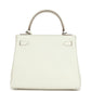 Hermes Kelly Retourne 25 Mushroom Togo Palladium Hardware