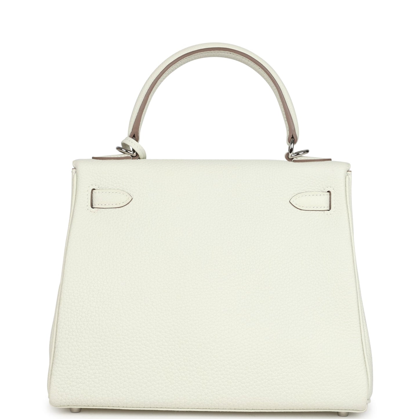 Hermes Kelly Retourne 25 Mushroom Togo Palladium Hardware