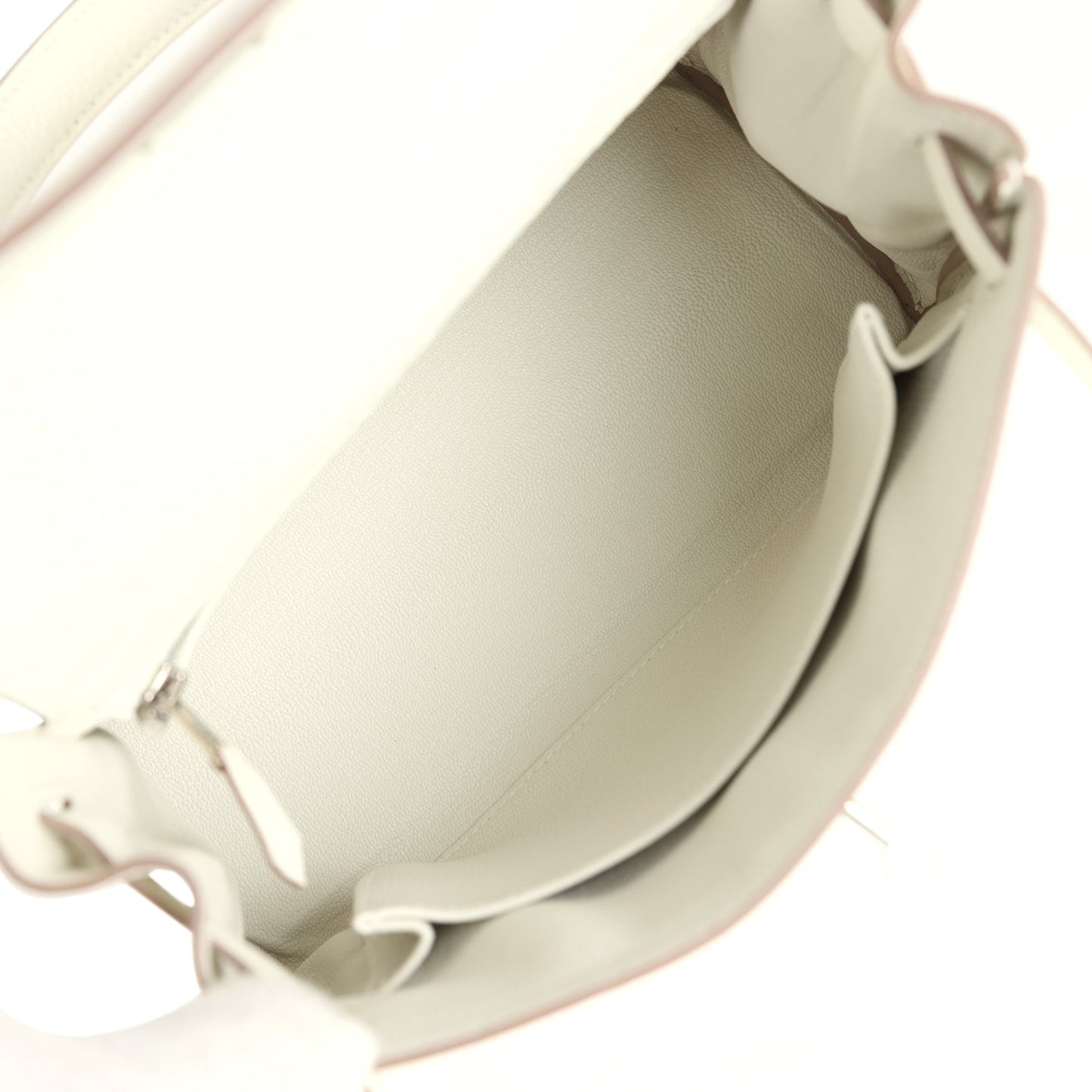 Hermes Kelly Retourne 25 Mushroom Togo Palladium Hardware