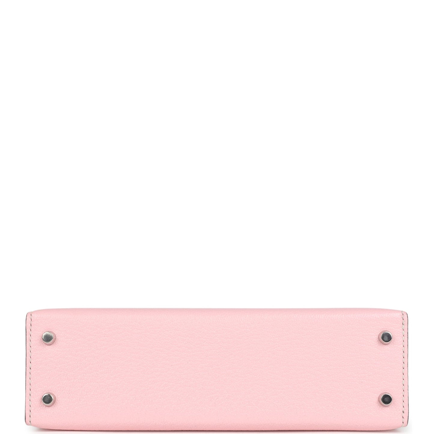 Special Order (HSS) Kelly Sellier 20 Rose Sakura and Bleu Brume Chevre Palladium Hardware