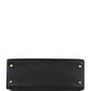 Kelly Sellier 25 Black Ostrich Gold Hardware