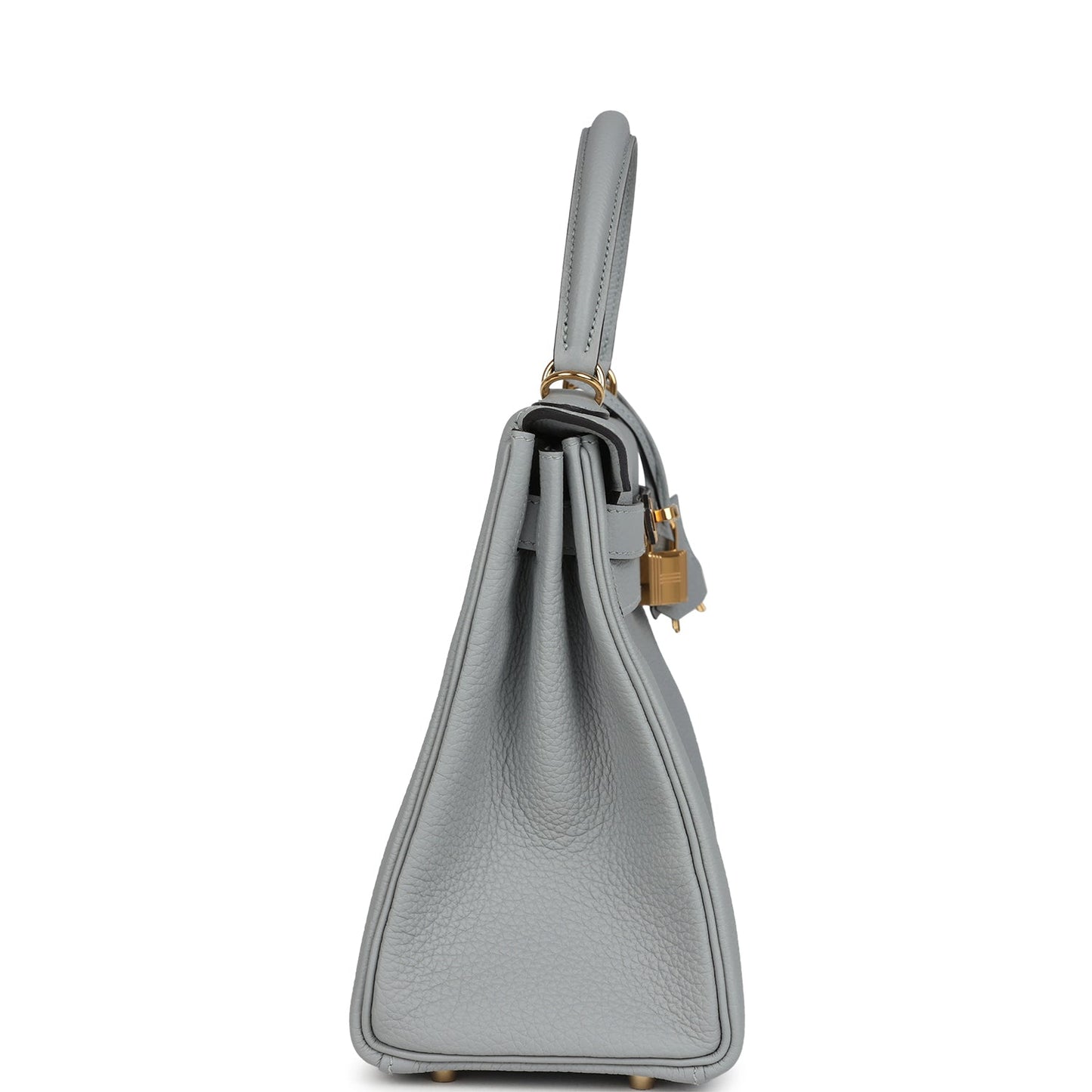 Kelly Retourne 28 Bleu Glacier Togo Gold Hardware