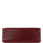 Vintage Kelly Sellier 35 Rouge H Box Palladium Hardware