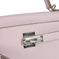 Kelly Retourne 28 Mauve Pale Clemence Palladium Hardware