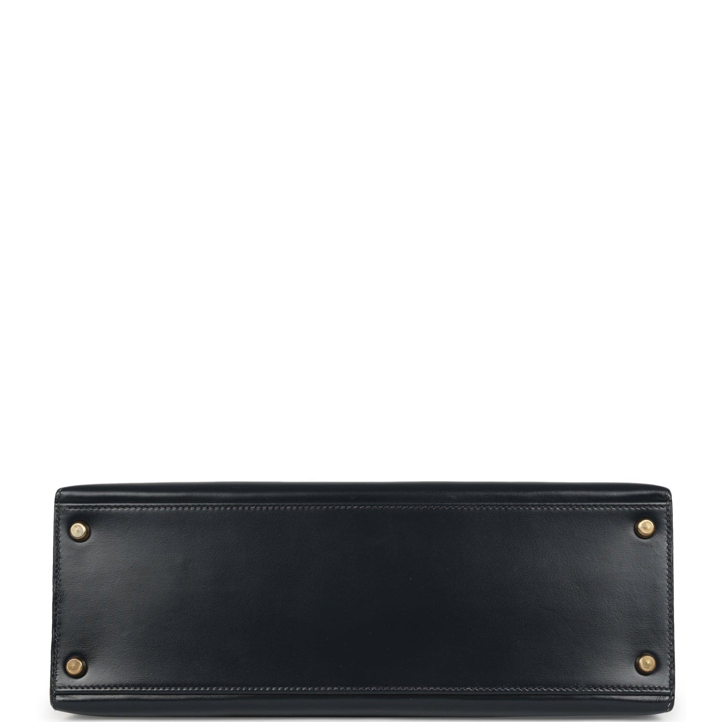 Vintage Kelly Sellier 32 Bleu Indigo Box Gold Hardware