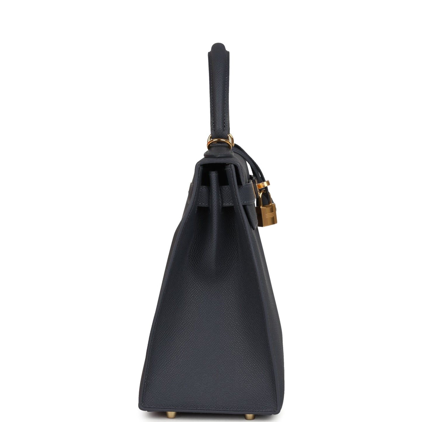 Kelly Sellier 28 Ardoise Epsom Gold Hardware