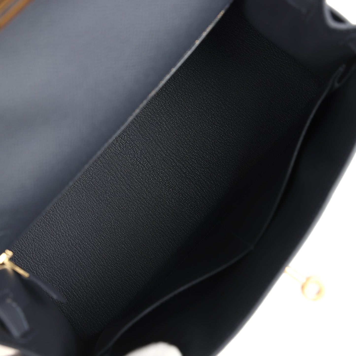 Kelly Sellier 28 Ardoise Epsom Gold Hardware