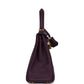 Kelly Retourne 25 Cassis Togo Gold Hardware