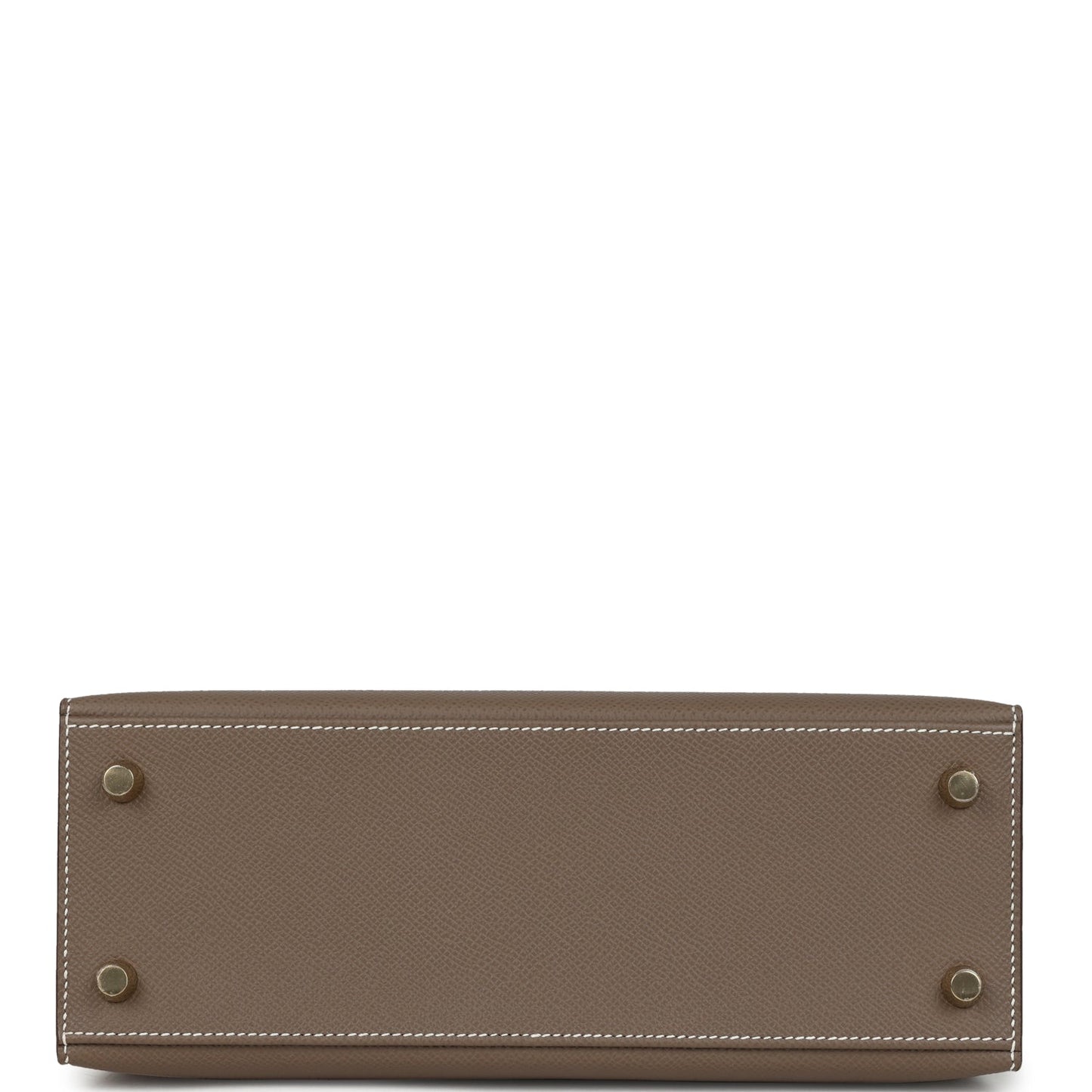 Kelly Sellier 25 Etoupe Epsom Gold Hardware