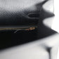 Vintage Kelly Sellier 35 Black Ardennes Gold Hardware
