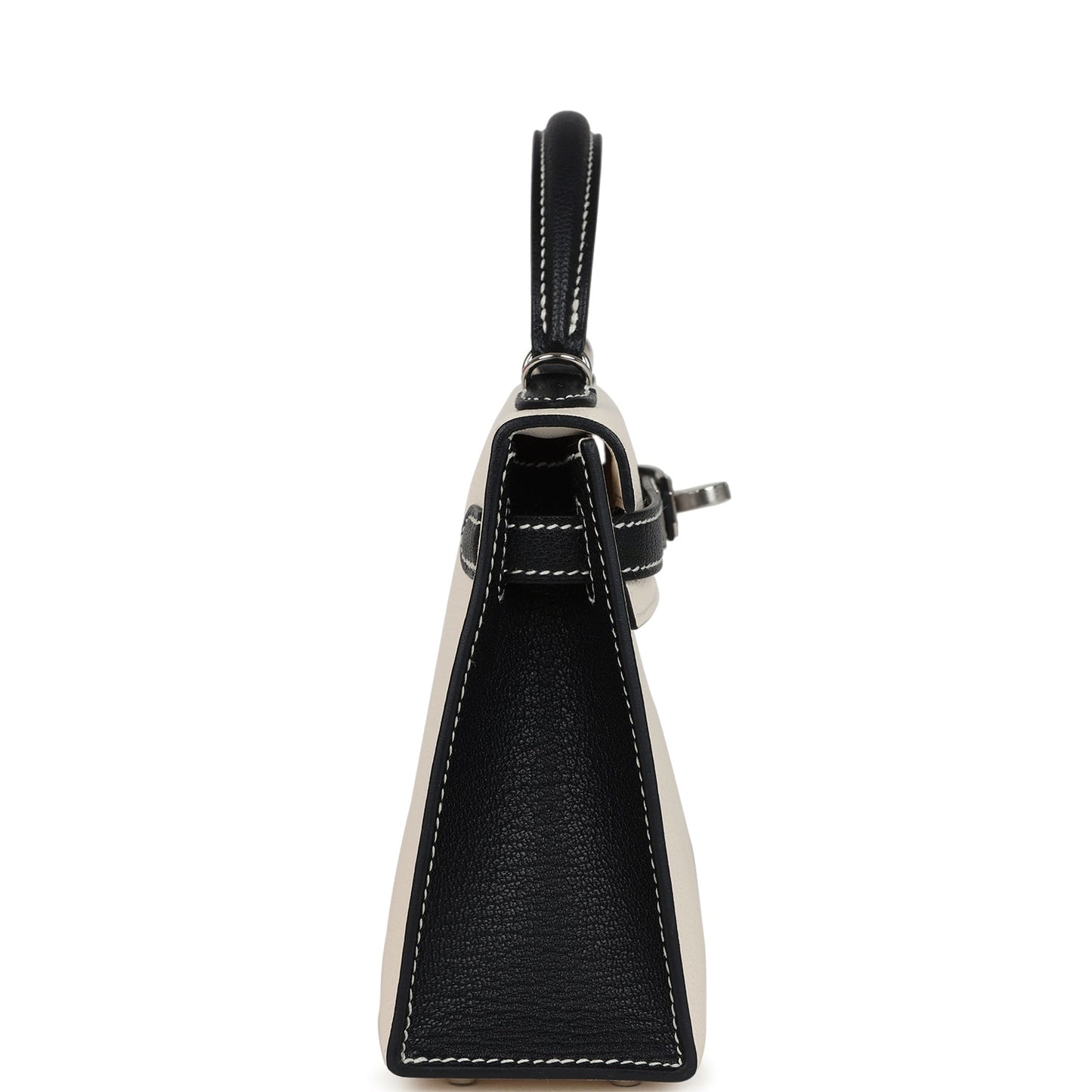 Special Order (HSS) Kelly Sellier 20 Nata and Black Chevre Mysore Palladium Hardware