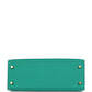 Kelly Sellier 25 Vert Jade Epsom Gold Hardware