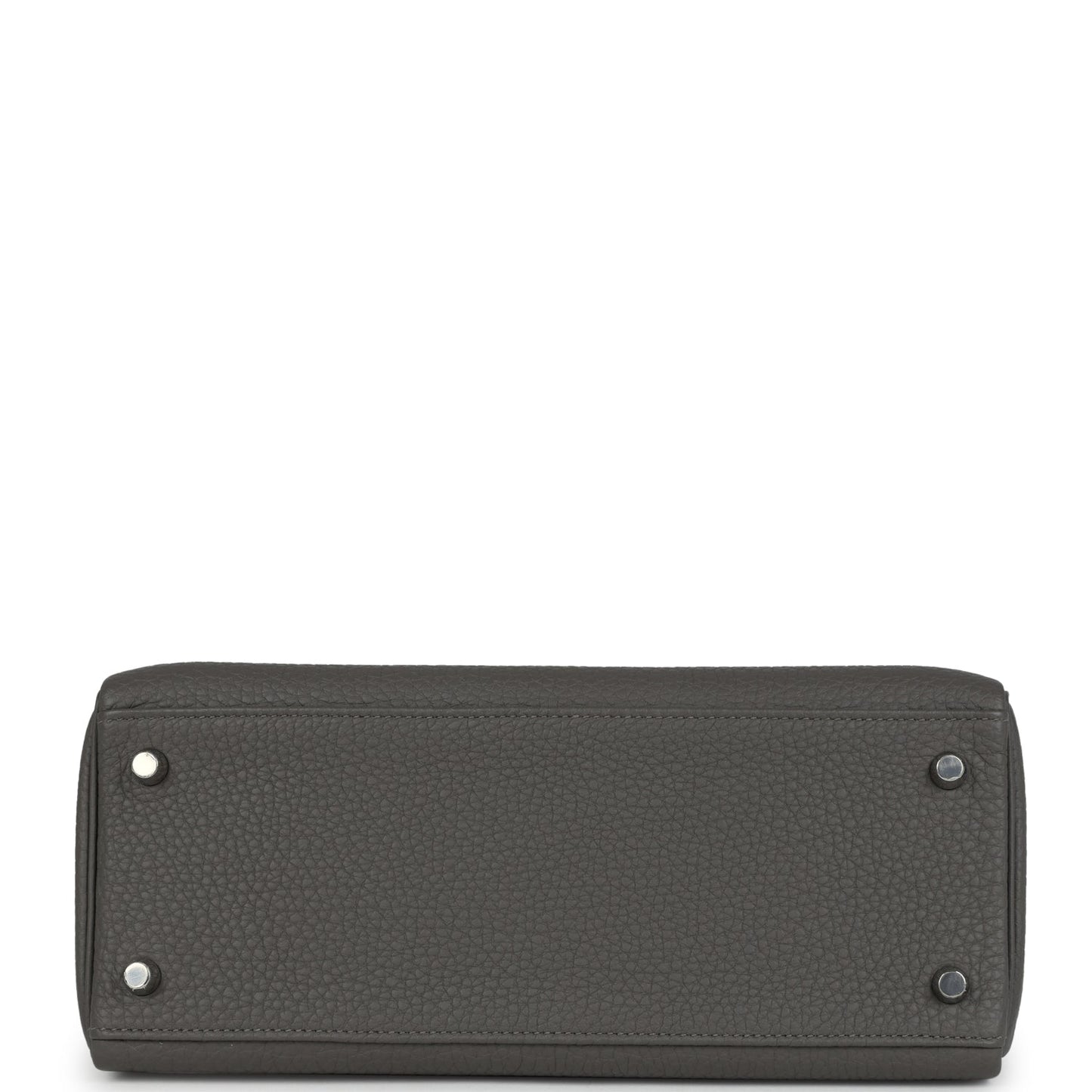 Kelly Retourne 28 Gris Meyer Clemence Palladium Hardware