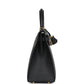 Kelly Sellier 28 Black Epsom Gold Hardware