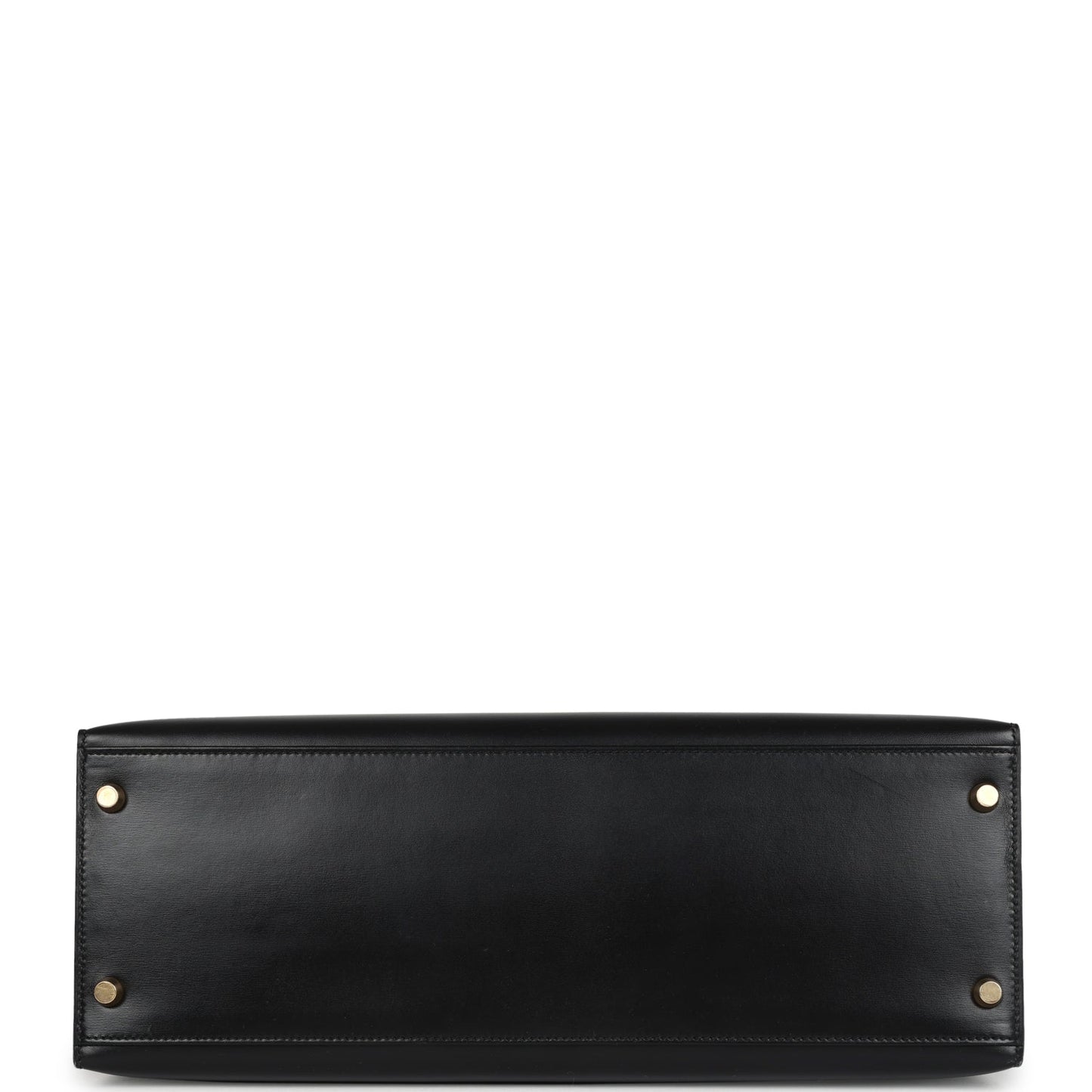 Vintage Kelly Sellier 35 Black Box Gold Hardware