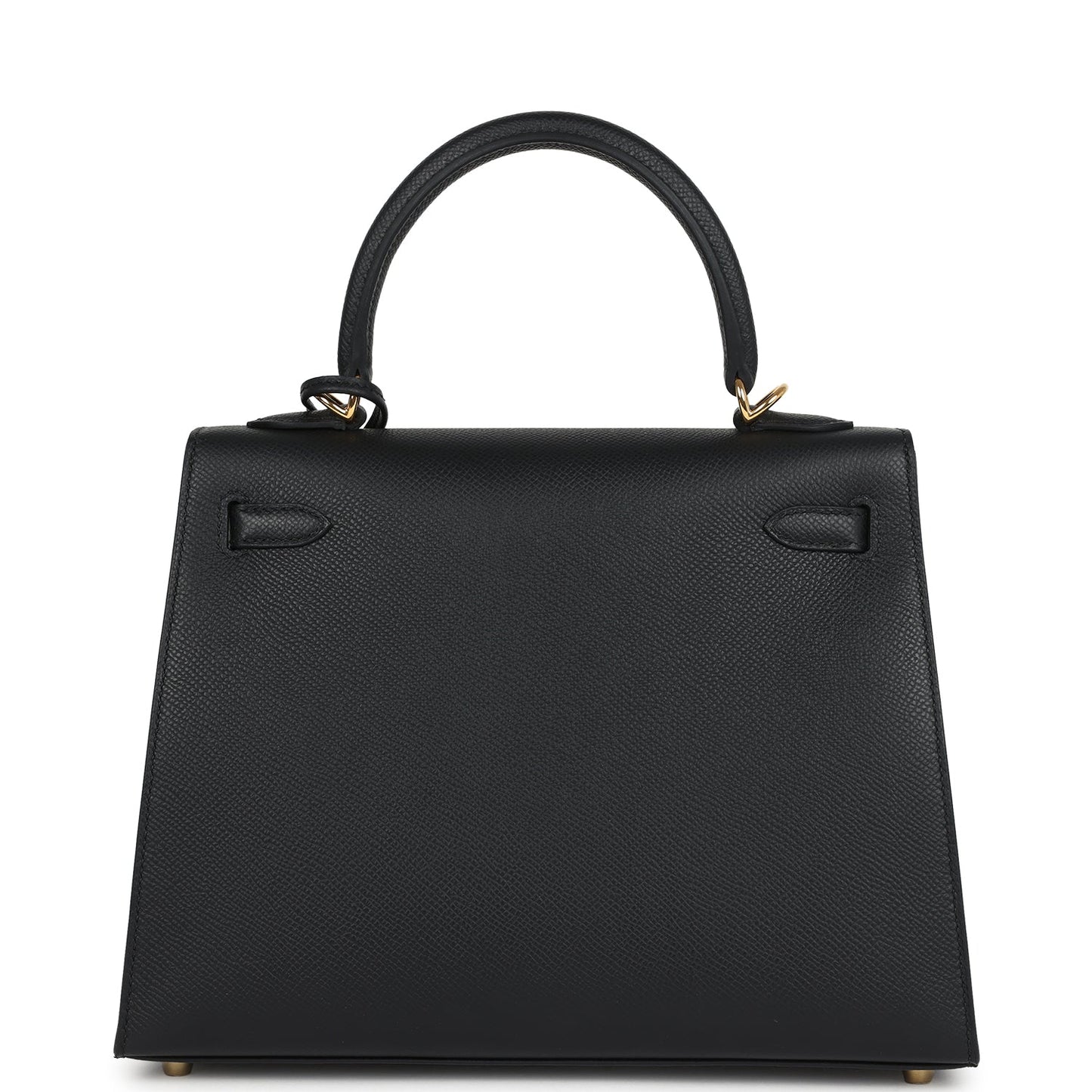 Kelly Sellier 25 Black Epsom Gold Hardware