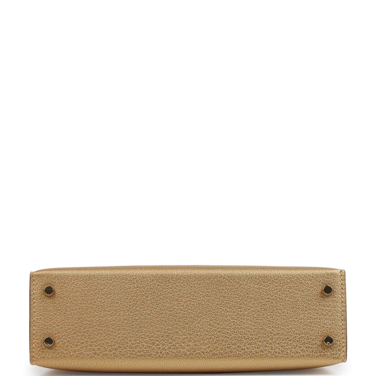 Kelly Sellier 20 Dore Chevre Chamkilight Permabrass Hardware