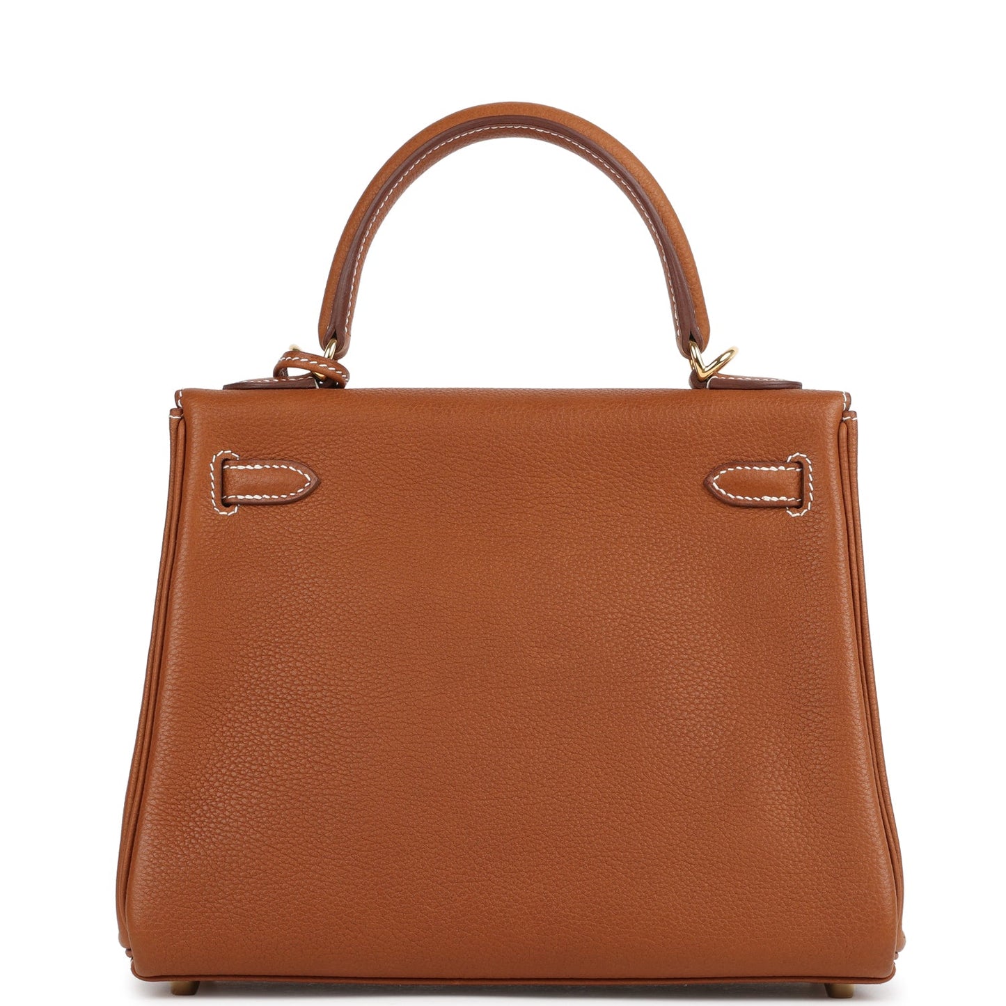 Kelly Retourne 25 Fauve Barenia Faubourg Gold Hardware