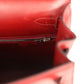 Vintage Kelly Sellier 28 Rouge H Box Palladium Hardware