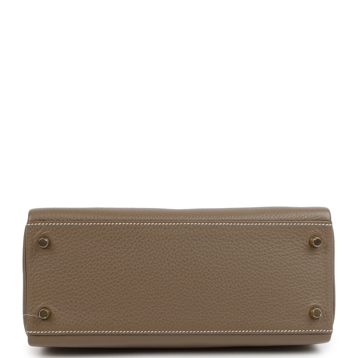 Kelly Retourne 28 Etoupe Clemence Gold Hardware