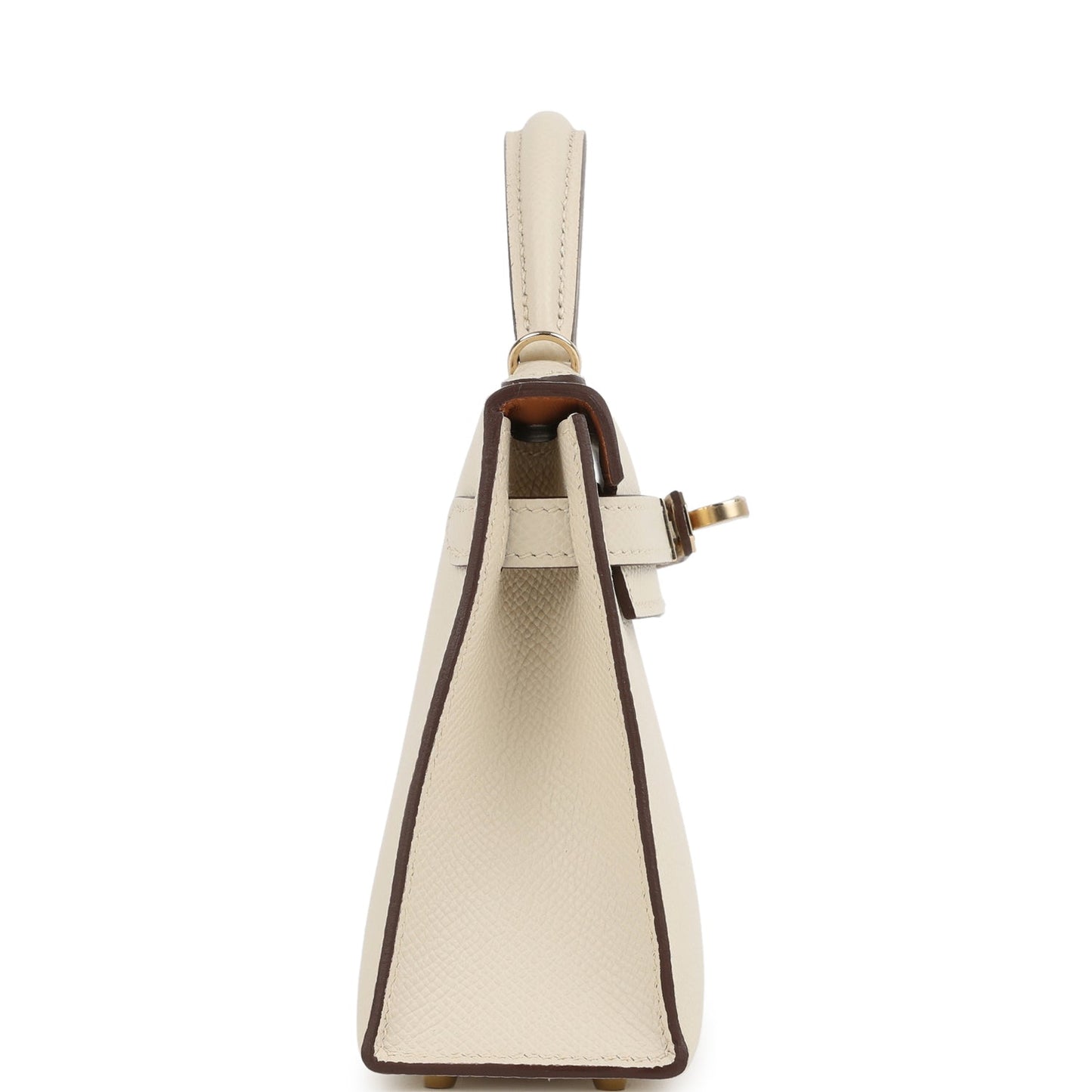 Special Order (HSS) Kelly Sellier 20 Craie Verso Epsom Permabrass Hardware