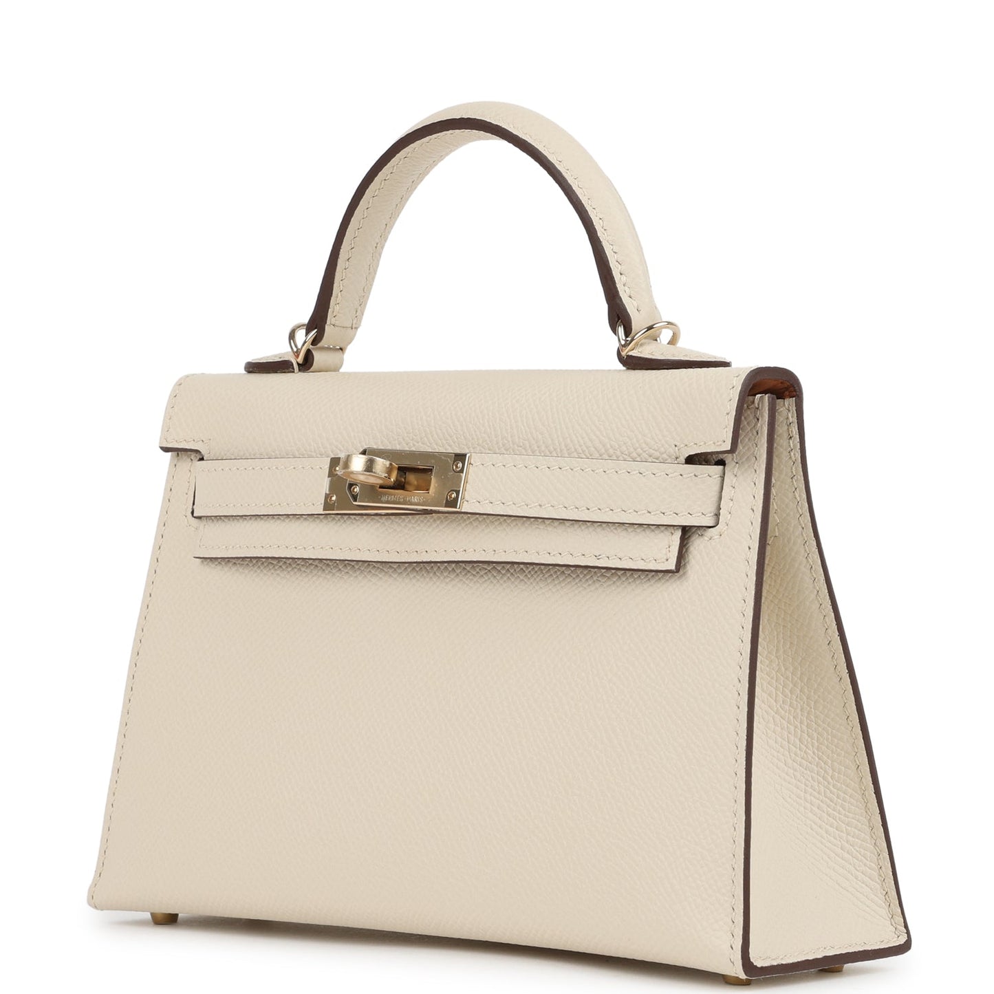 Special Order (HSS) Kelly Sellier 20 Craie Verso Epsom Permabrass Hardware