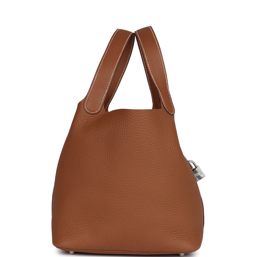 Picotin Lock 22 Gold Clemence Palladium Hardware