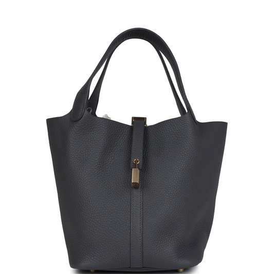 Picotin Lock 22 Ardoise Clemence Permabrass Hardware