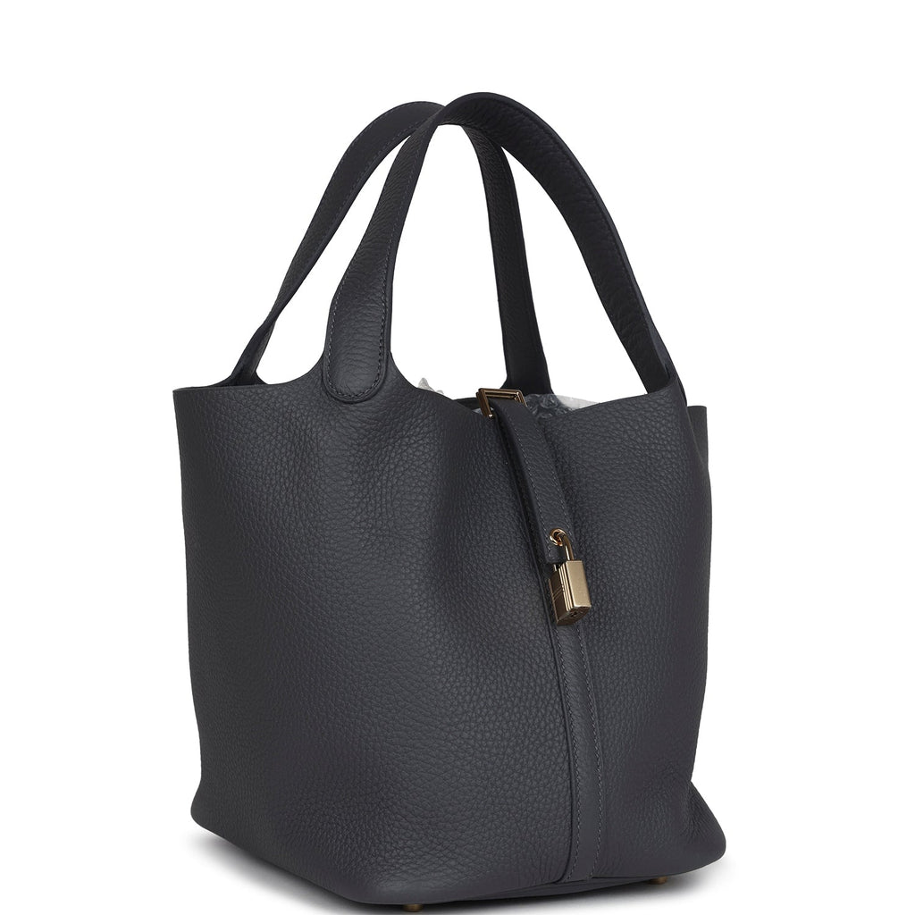 Picotin Lock 22 Ardoise Clemence Permabrass Hardware