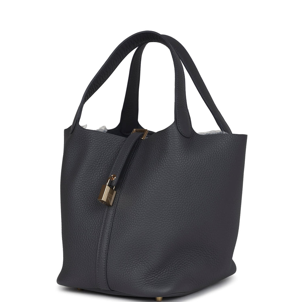 Picotin Lock 22 Ardoise Clemence Permabrass Hardware