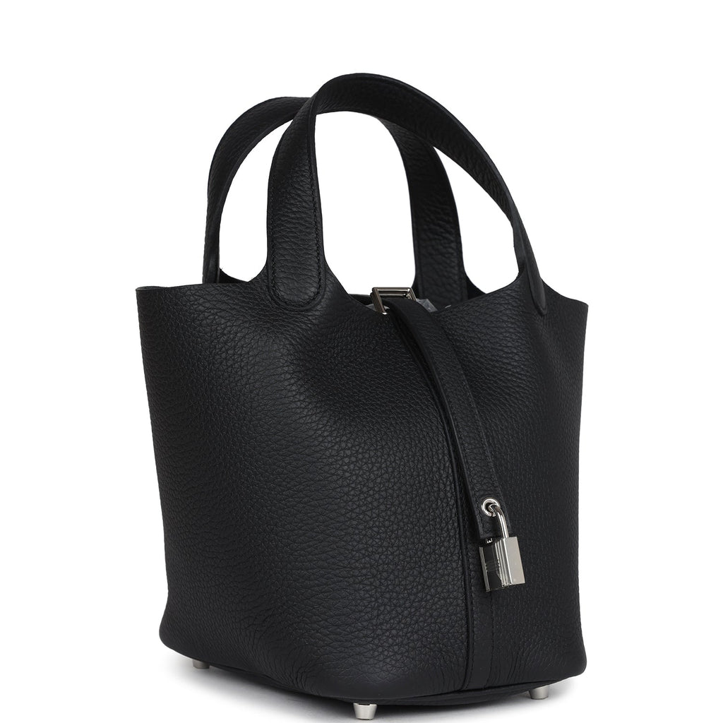 Picotin Lock 18 Black Clemence Palladium Hardware