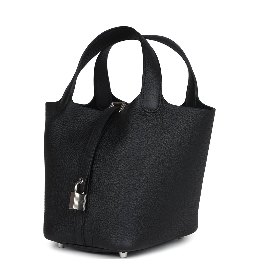 Picotin Lock 18 Black Clemence Palladium Hardware