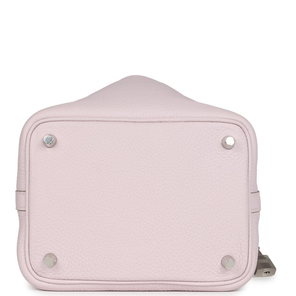 Picotin Lock 18 Mauve Pale Clemence Palladium Hardware