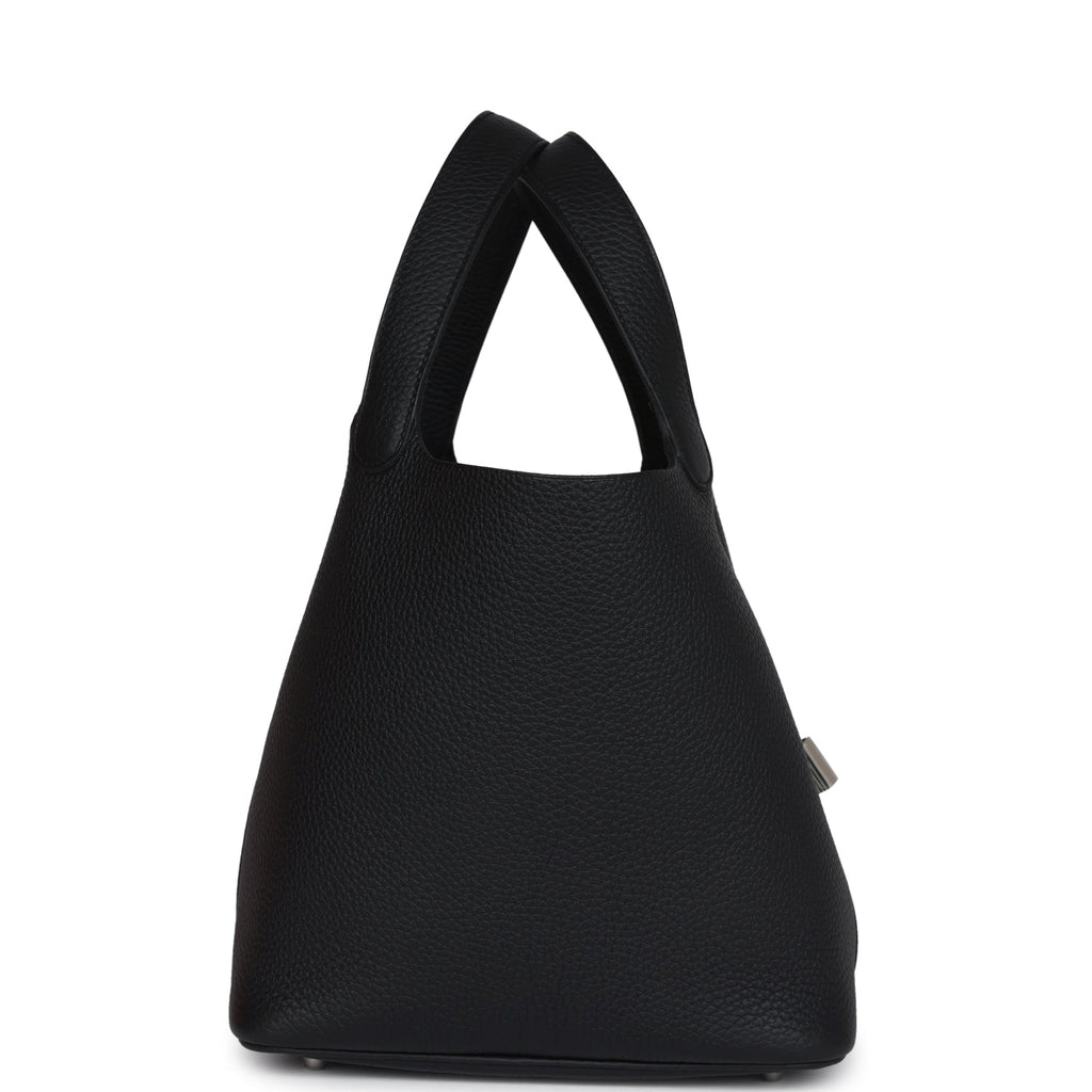 Picotin Lock 22 Black Clemence Palladium Hardware