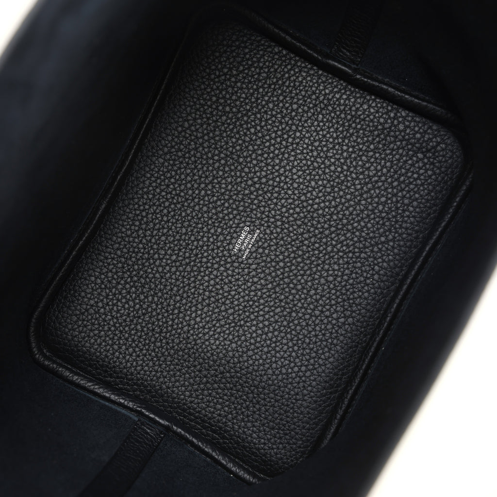 Picotin Lock 22 Black Clemence Palladium Hardware