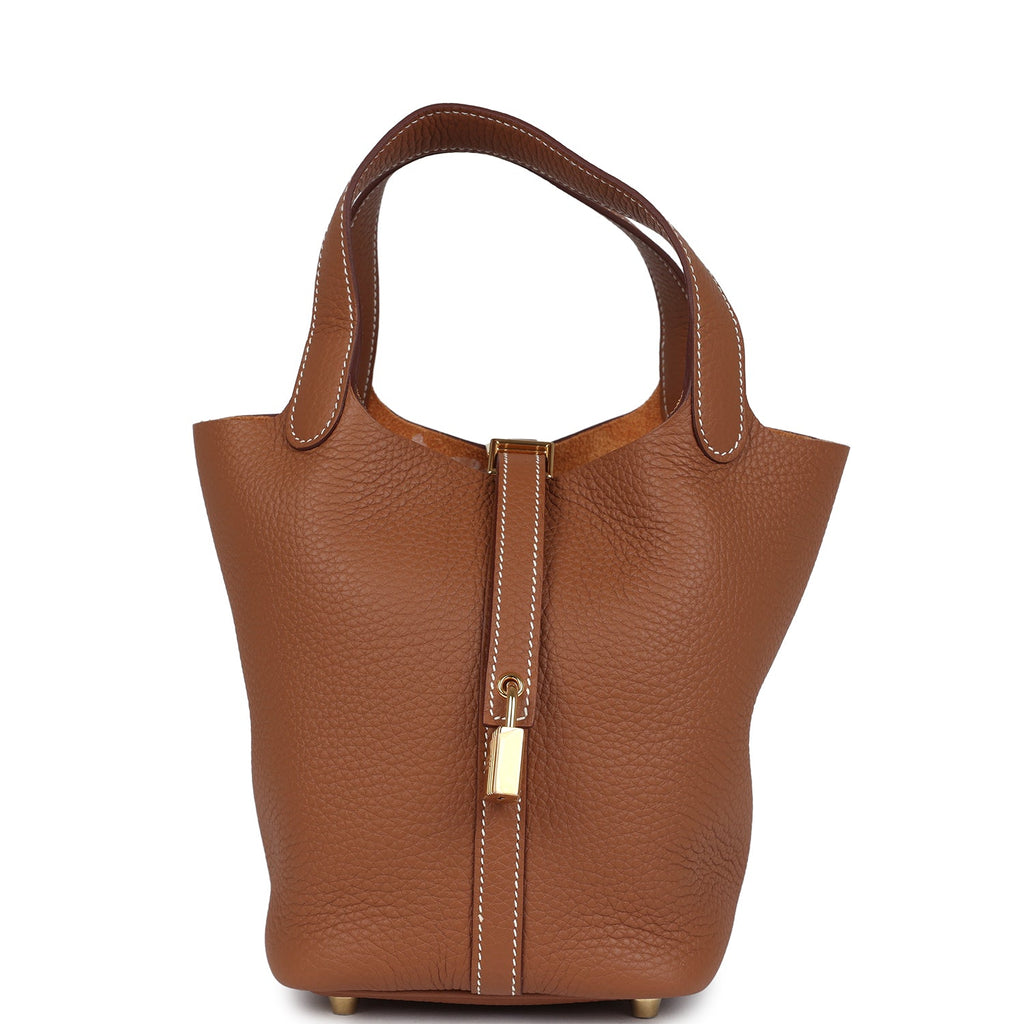 Picotin Lock 18 Gold Clemence Gold Hardware