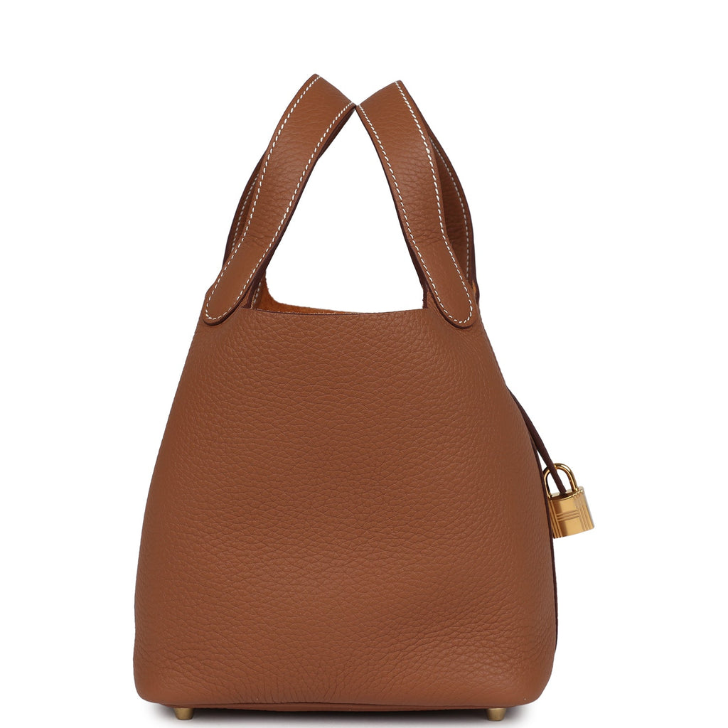 Picotin Lock 18 Gold Clemence Gold Hardware