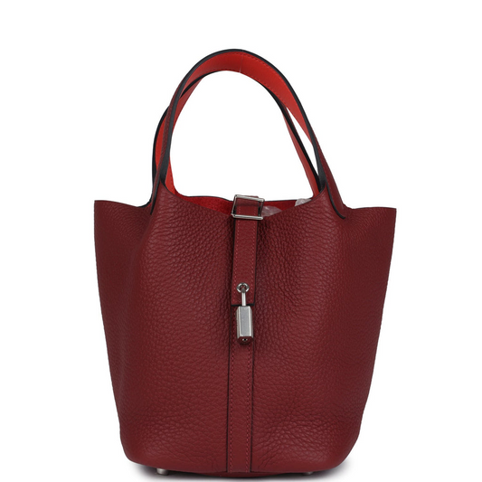 Picotin Lock 18 Eclat Rouge H Clemence Palladium Hardware