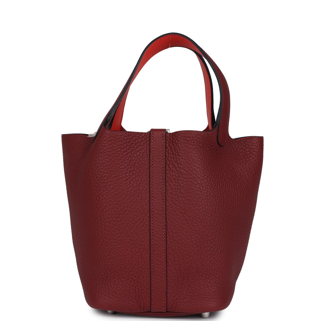 Picotin Lock 18 Eclat Rouge H Clemence Palladium Hardware